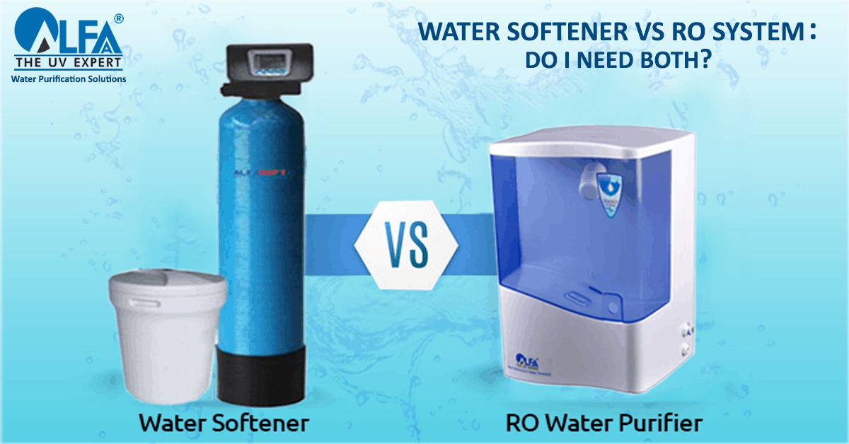 What is the difference between water softener and RO system?